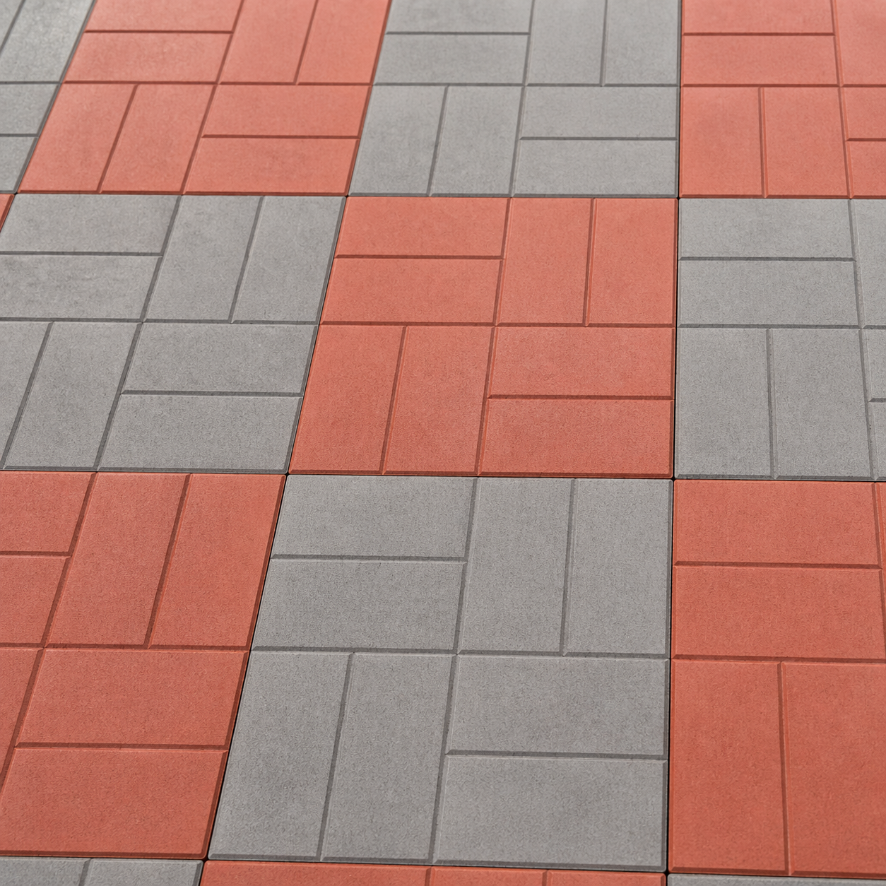 Плитка тротуарная вибролитая (Кирпич) - тротуарная плитка в Слуцке