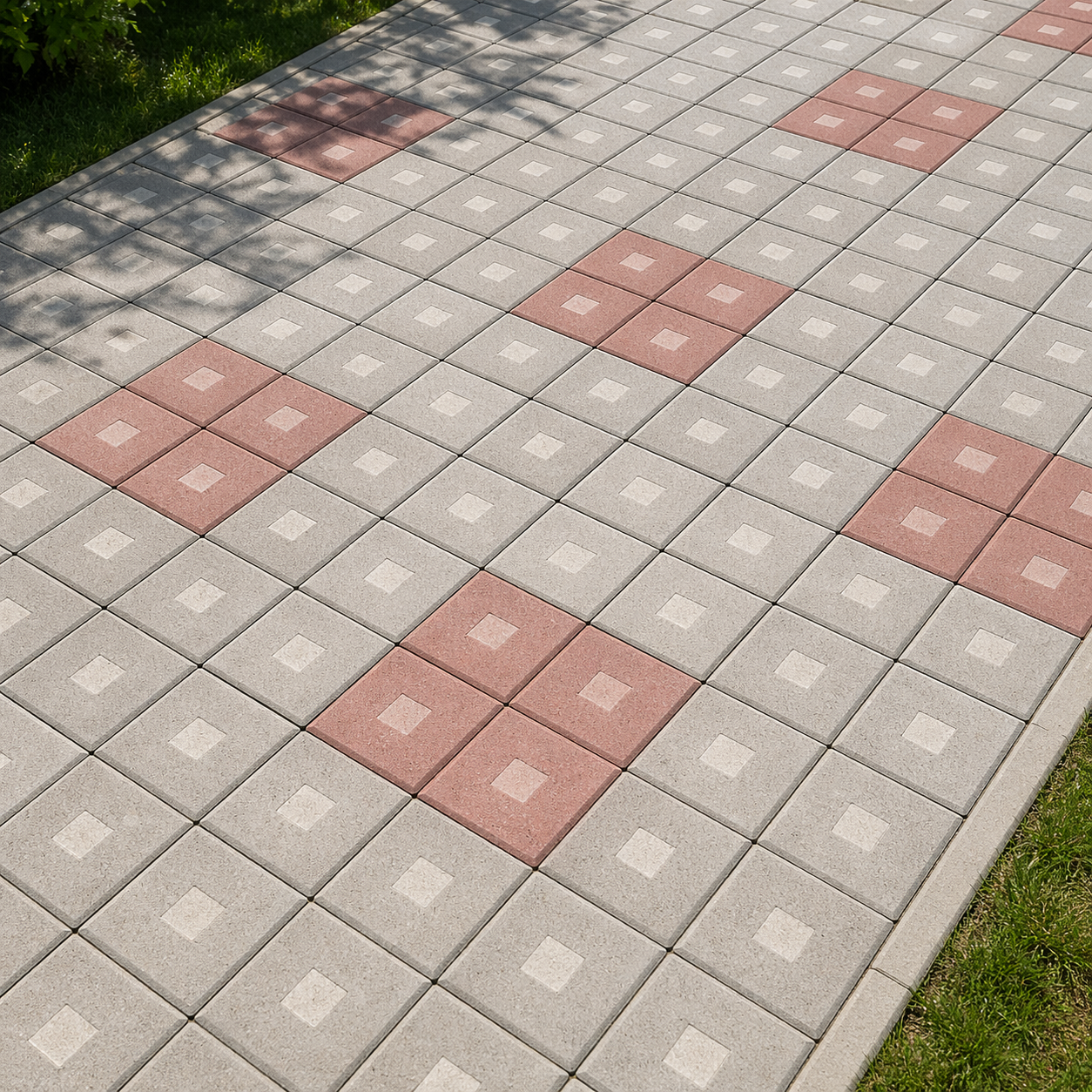 Плитка тротуарная вибролитая (Ромб) - тротуарная плитка в Слуцке